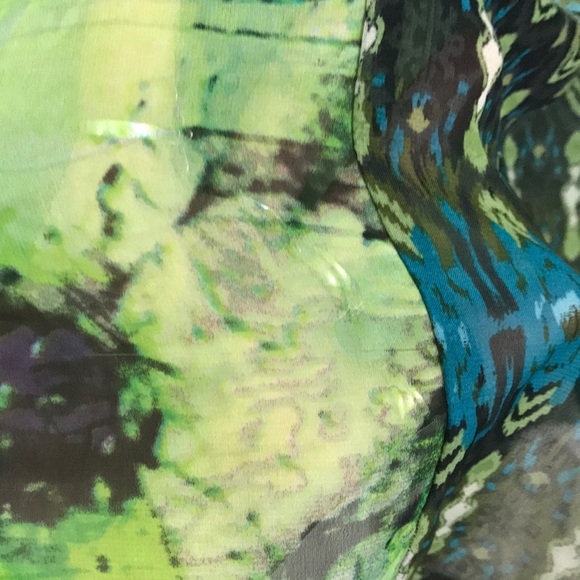 Vintage sheer boho blouse Size M - Picture 6 of 6